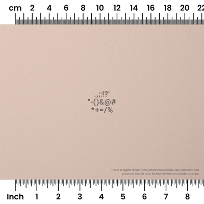 Roboto | Symbol Stamp Sets - Ceramind® Tools
