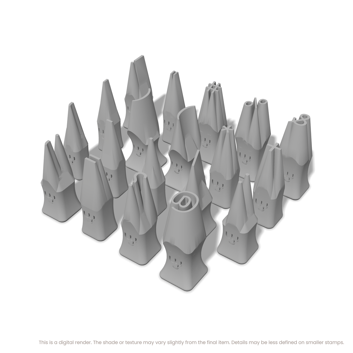 Roboto | Symbol Stamp Sets - Ceramind® Tools
