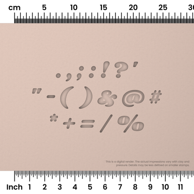 Shrikhand | Symbol Stamp Sets - Ceramind® Tools