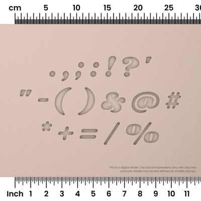 Shrikhand | Symbol Stamp Sets - Ceramind® Tools