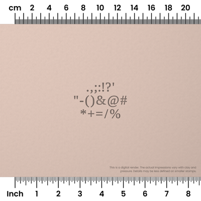 Tinos | Symbol Stamp Sets - Ceramind® Tools