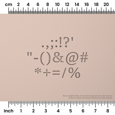 Tinos | Symbol Stamp Sets - Ceramind® Tools
