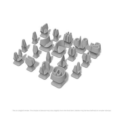 Tinos | Symbol Stamp Sets - Ceramind® Tools