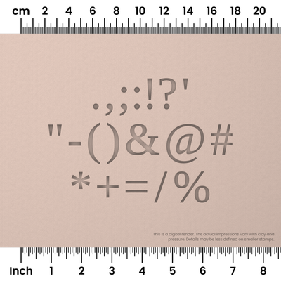 Tinos | Symbol Stamp Sets - Ceramind® Tools