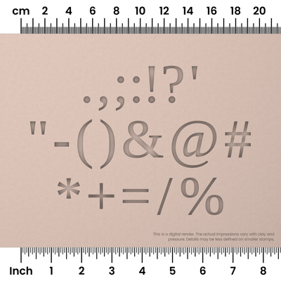 Tinos | Symbol Stamp Sets - Ceramind® Tools