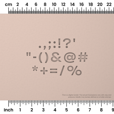 Unbounded | Symbol Stamp Sets - Ceramind® Tools