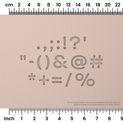 Unbounded | Symbol Stamp Sets - Ceramind® Tools