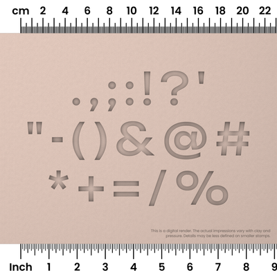 Unbounded | Symbol Stamp Sets - Ceramind® Tools