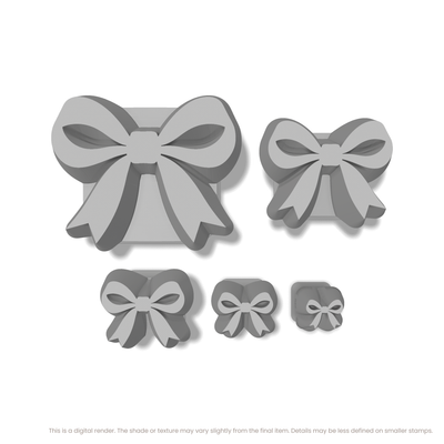Ribbon Bow Stamps - Ceramind® Tools