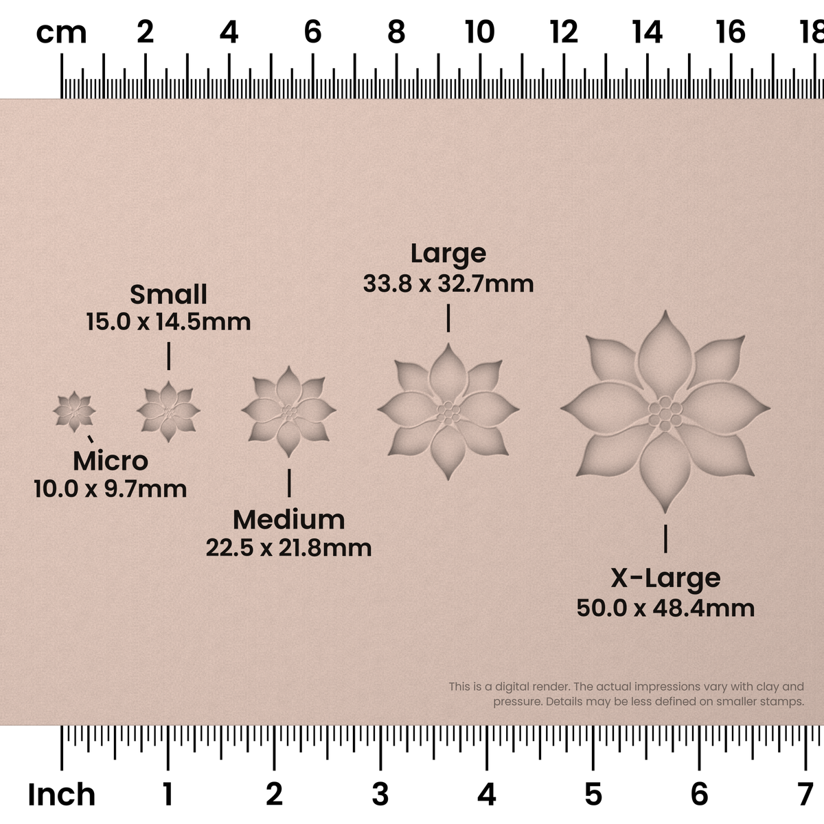 Poinsettia Stamps - Ceramind® Tools
