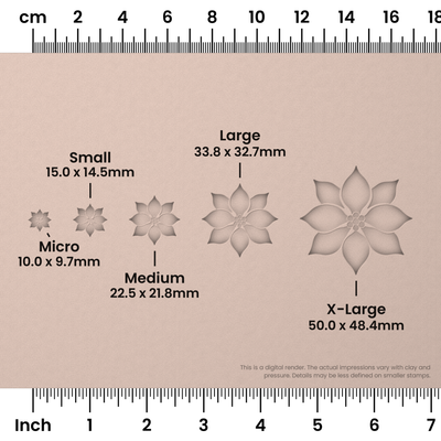 Poinsettia Stamps - Ceramind® Tools