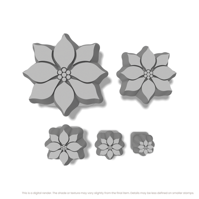 Poinsettia Stamps - Ceramind® Tools