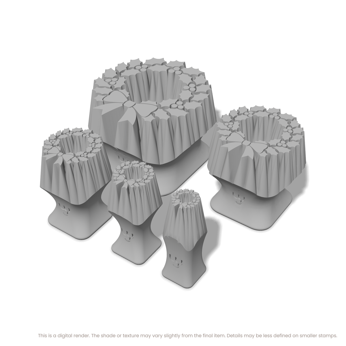 Christmas Wreath Stamps - Ceramind® Tools
