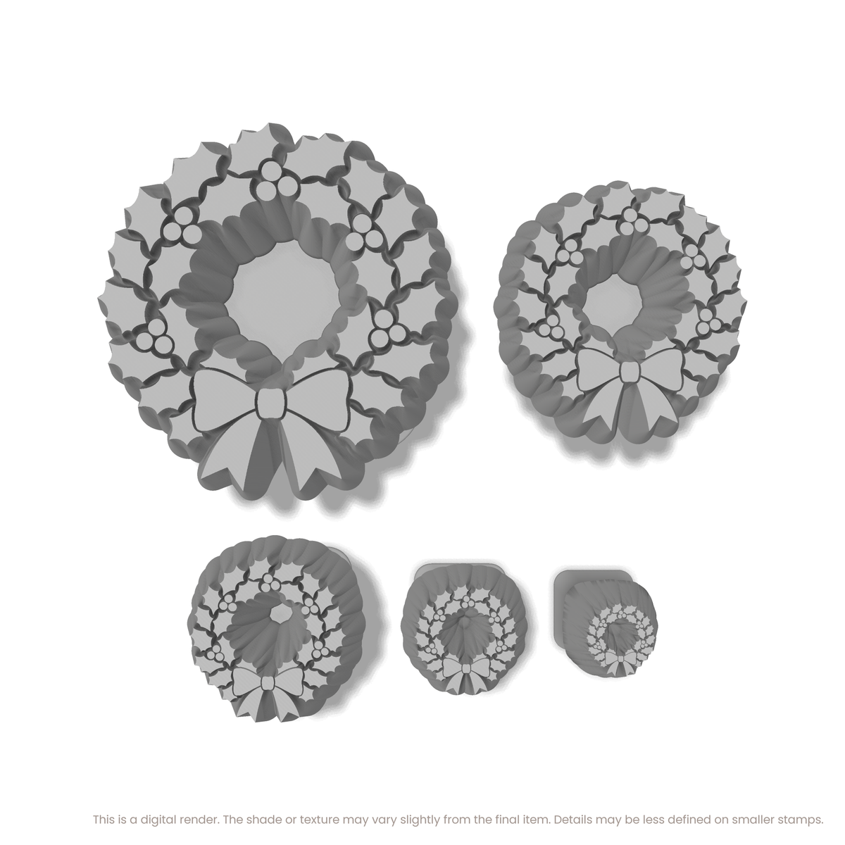 Christmas Wreath Stamps - Ceramind® Tools