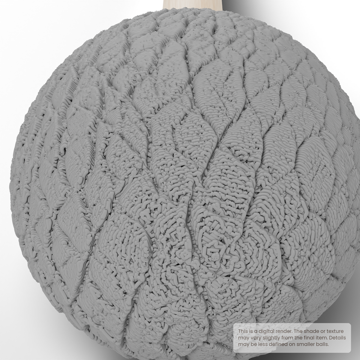 Texture Ball | Leather Skin Texture - Style 01 - Ceramind® Tools
