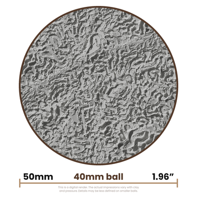Texture Ball | Coral Texture - Style 01 - Ceramind® Tools