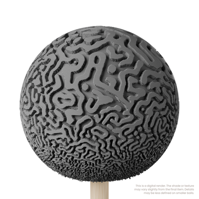 Texture Ball | Coral Texture - Style 01 - Ceramind® Tools