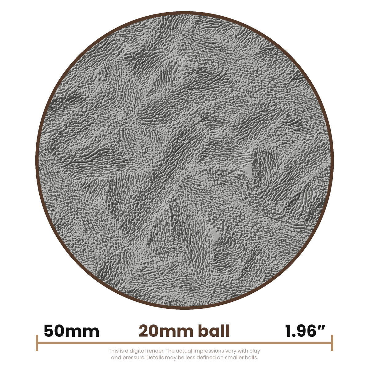 Texture Ball | Organic Texture - Style 02 - Ceramind® Tools