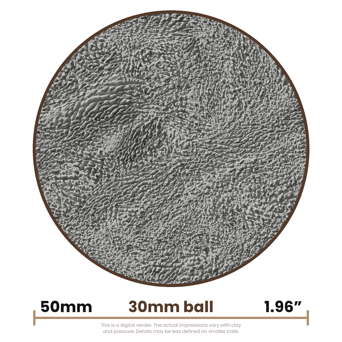 Texture Ball | Organic Texture - Style 02 - Ceramind® Tools