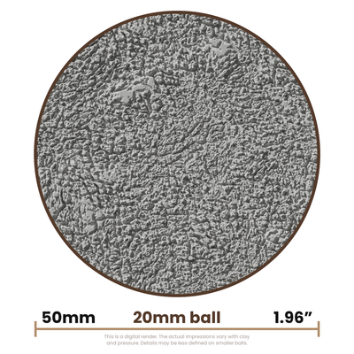 Texture Ball | Cracked Earth Texture - Style 01 - Ceramind® Tools
