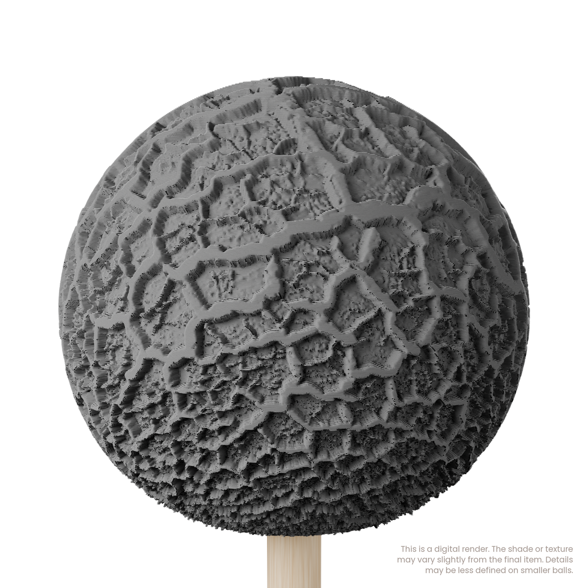Texture Ball | Cracked Earth Texture - Style 01 - Ceramind® Tools