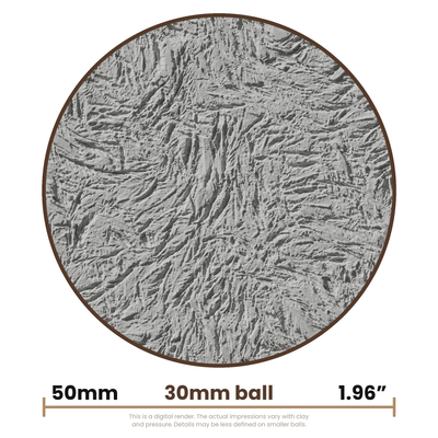 Texture Ball | Feathers Texture - Style 01 - Ceramind® Tools