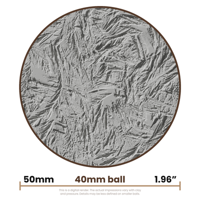 Texture Ball | Feathers Texture - Style 01 - Ceramind® Tools