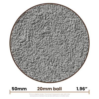 Texture Ball | Ferns Texture - Style 01 - Ceramind® Tools