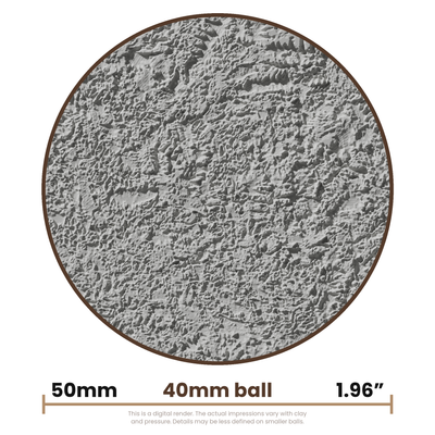 Texture Ball | Ferns Texture - Style 01 - Ceramind® Tools