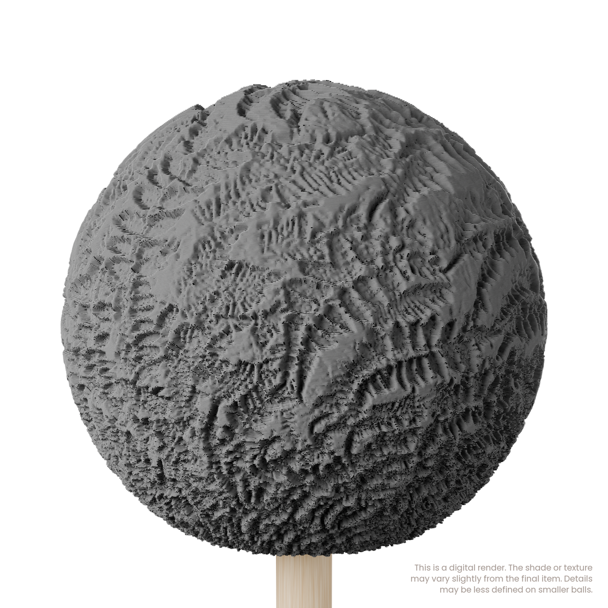 Texture Ball | Ferns Texture - Style 01 - Ceramind® Tools