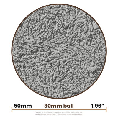 Texture Ball | Ferns Texture - Style 02 - Ceramind® Tools