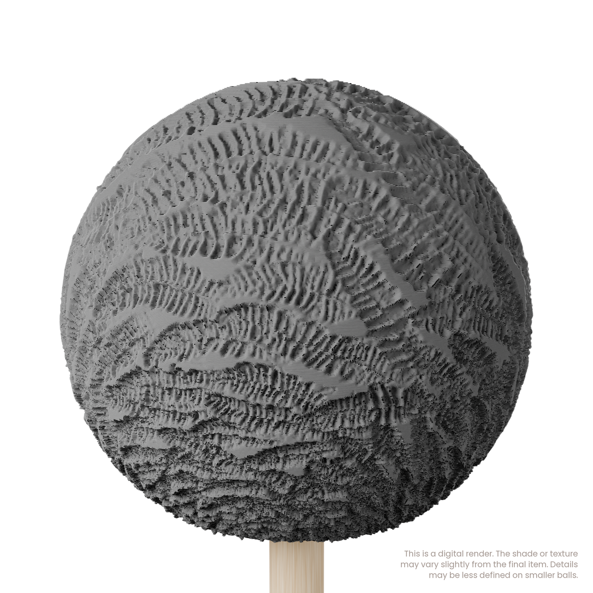 Texture Ball | Ferns Texture - Style 02 - Ceramind® Tools