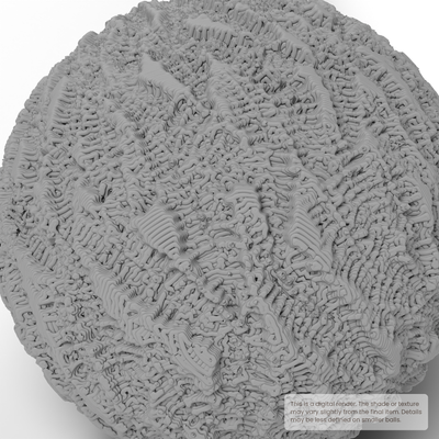 Texture Ball | Ferns Texture - Style 02 - Ceramind® Tools