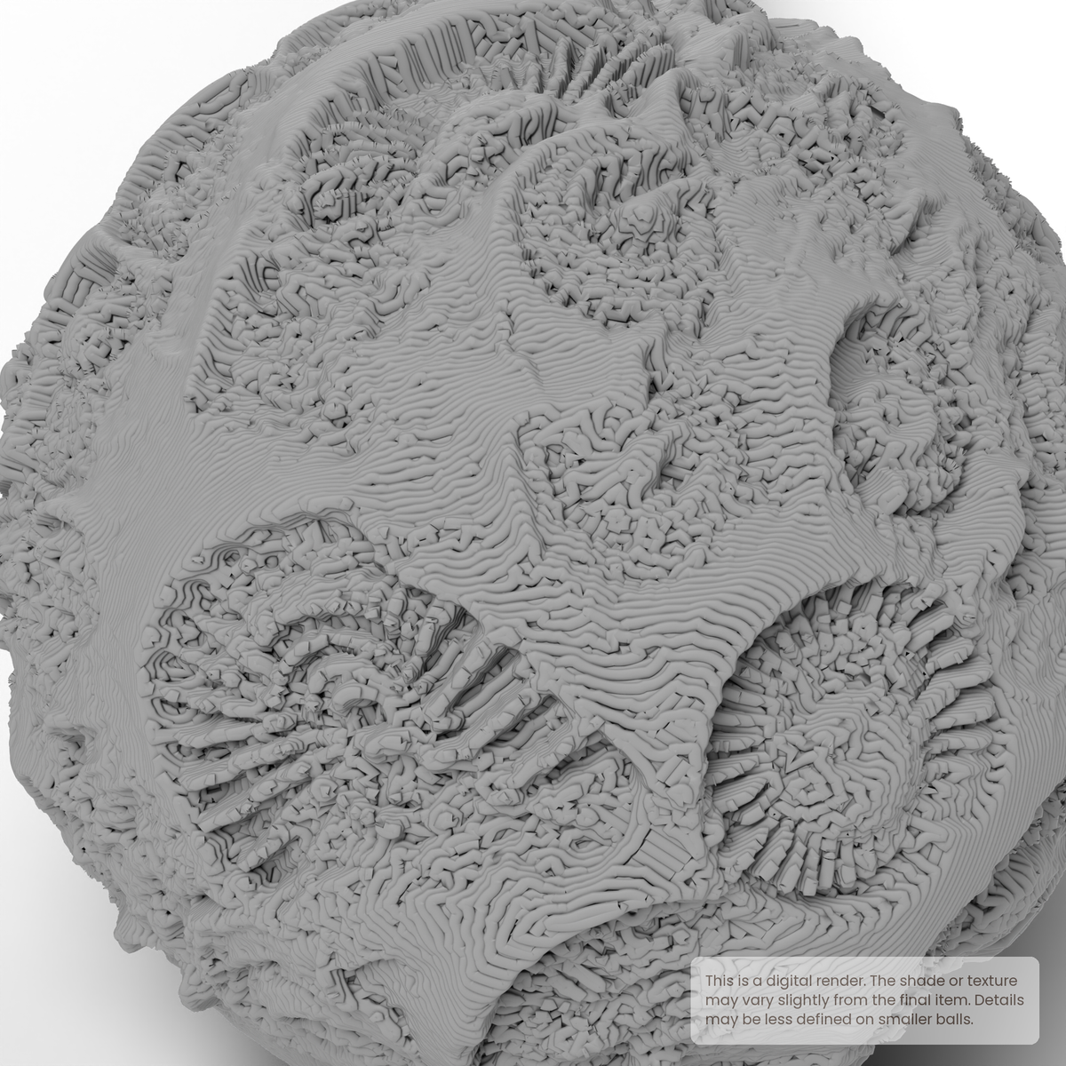 Texture Ball | Fossil Texture - Style 01 - Ceramind® Tools