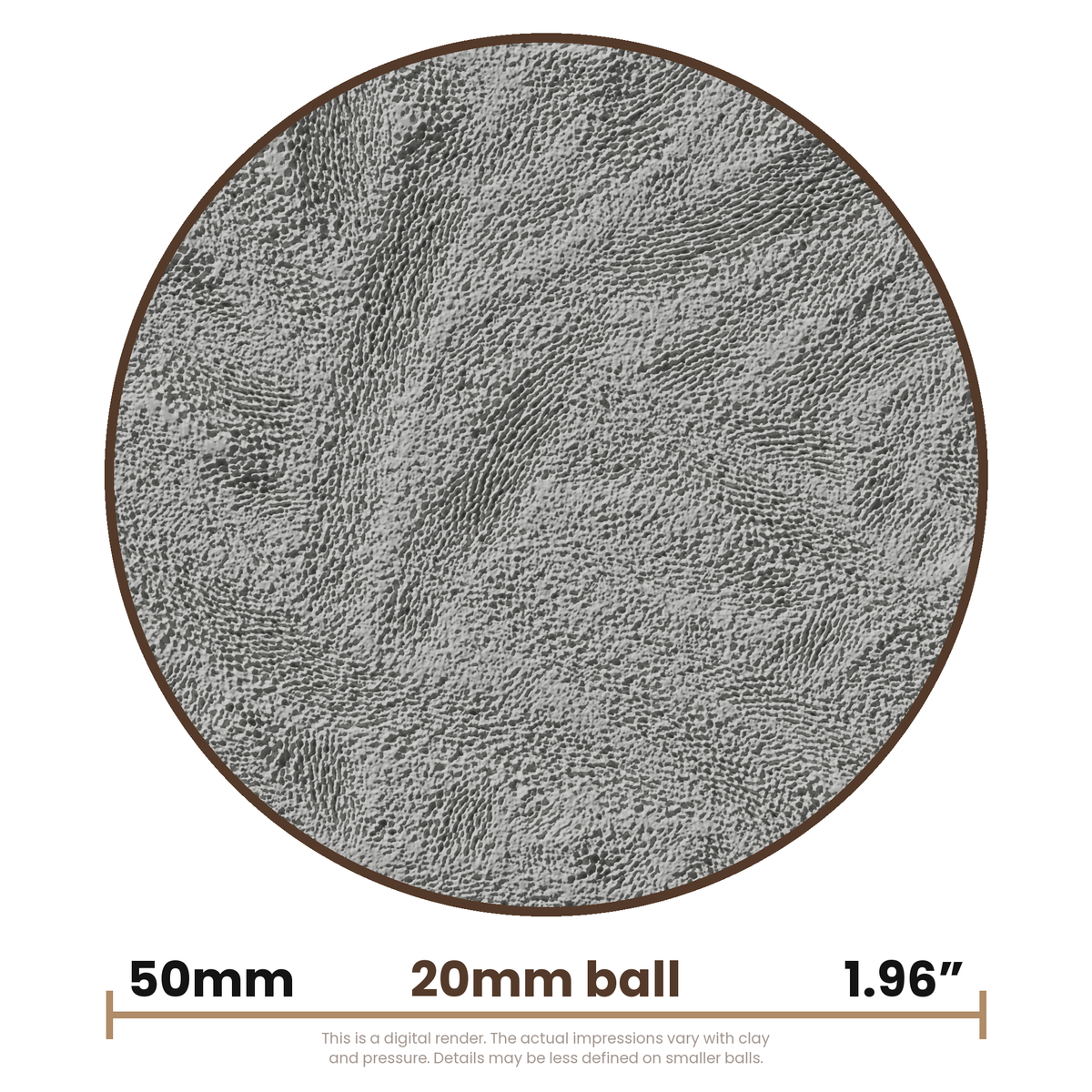Texture Ball | Knitted Texture - Style 01 - Ceramind® Tools