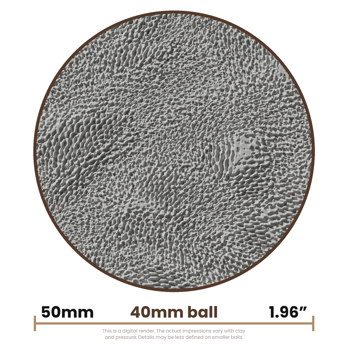 Texture Ball | Knitted Texture - Style 01 - Ceramind® Tools