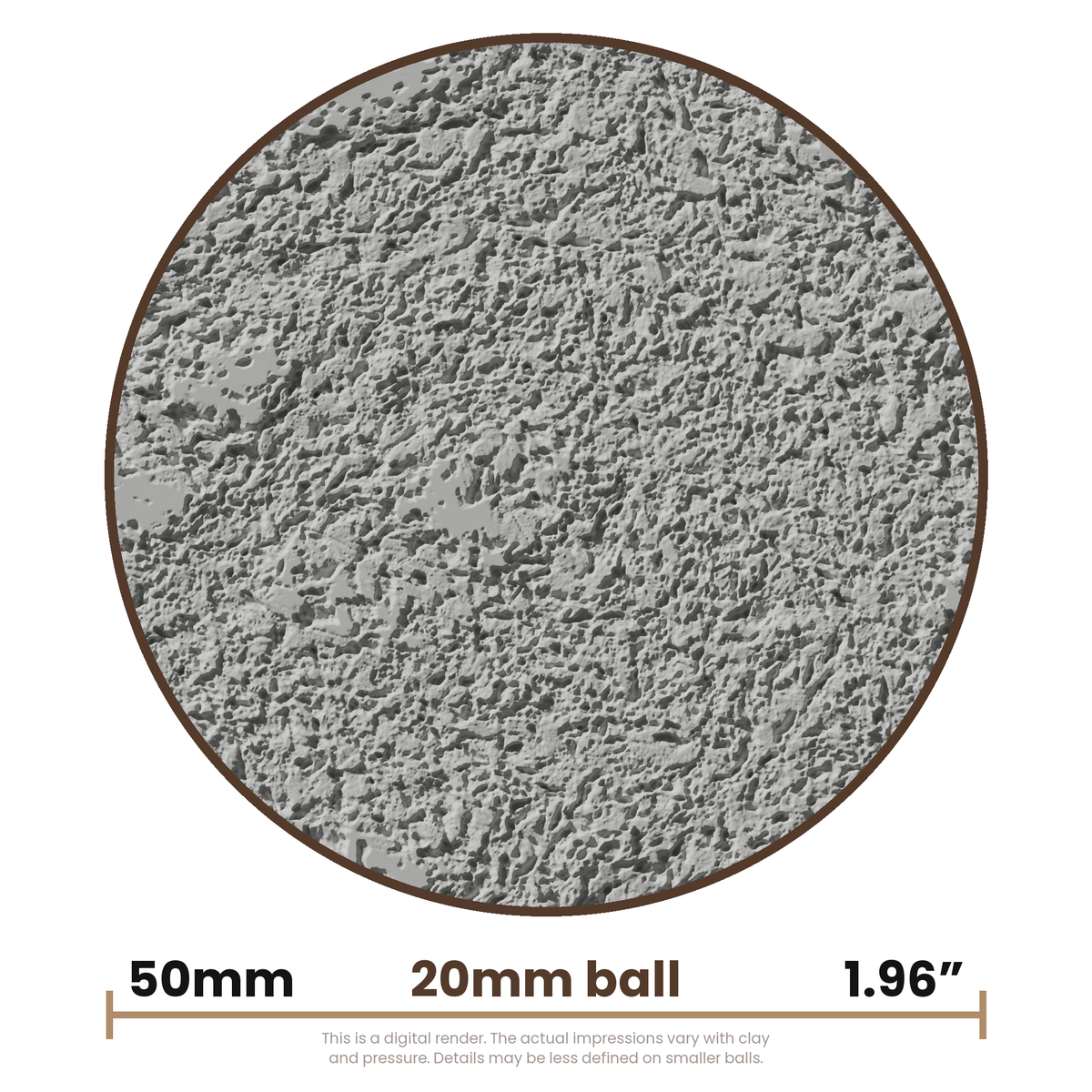 Texture Ball | Leaves Texture - Style 02 - Ceramind® Tools