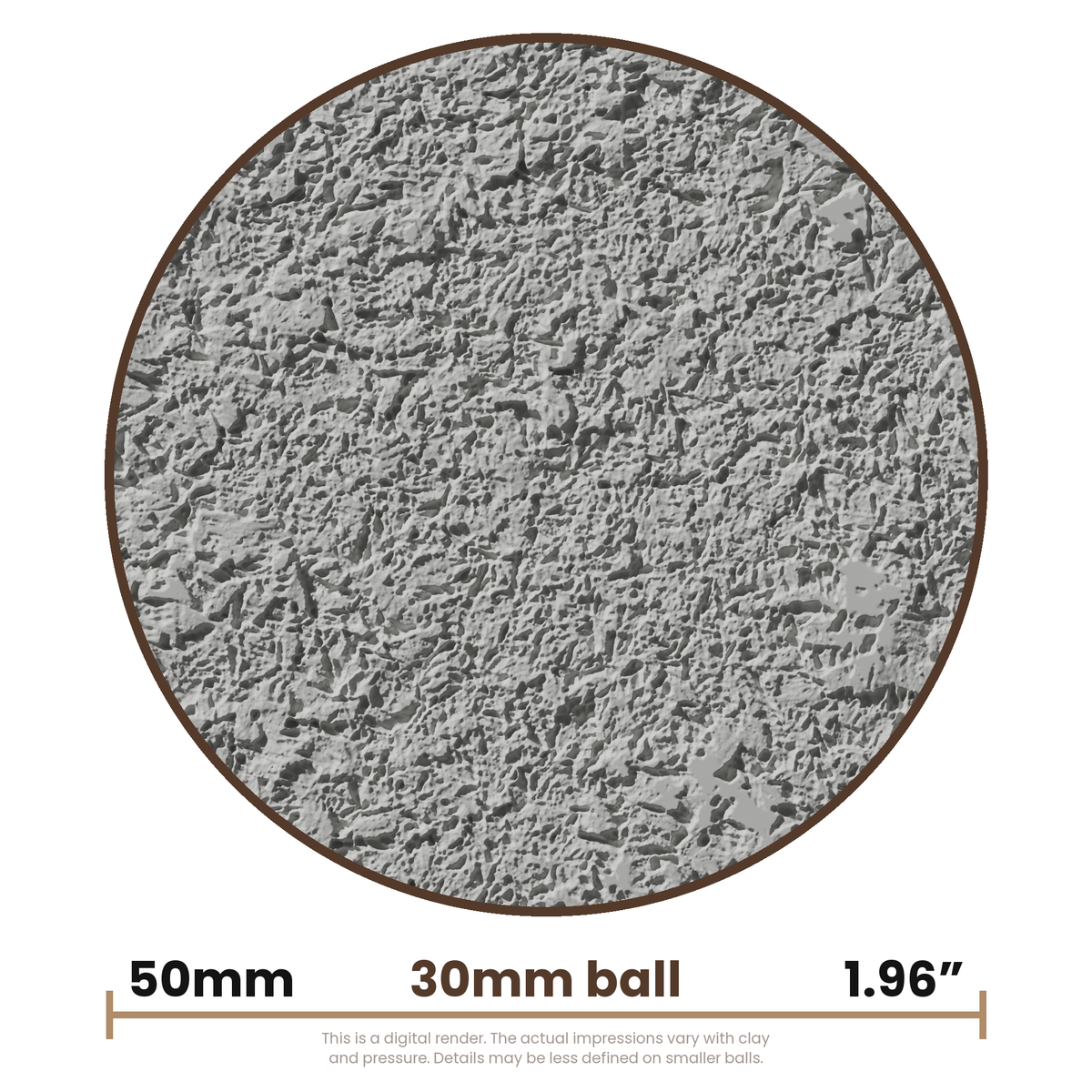 Texture Ball | Leaves Texture - Style 02 - Ceramind® Tools