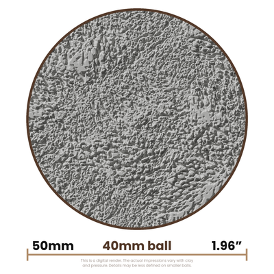 Texture Ball | Reptile Skin Texture - Style 01 - Ceramind® Tools