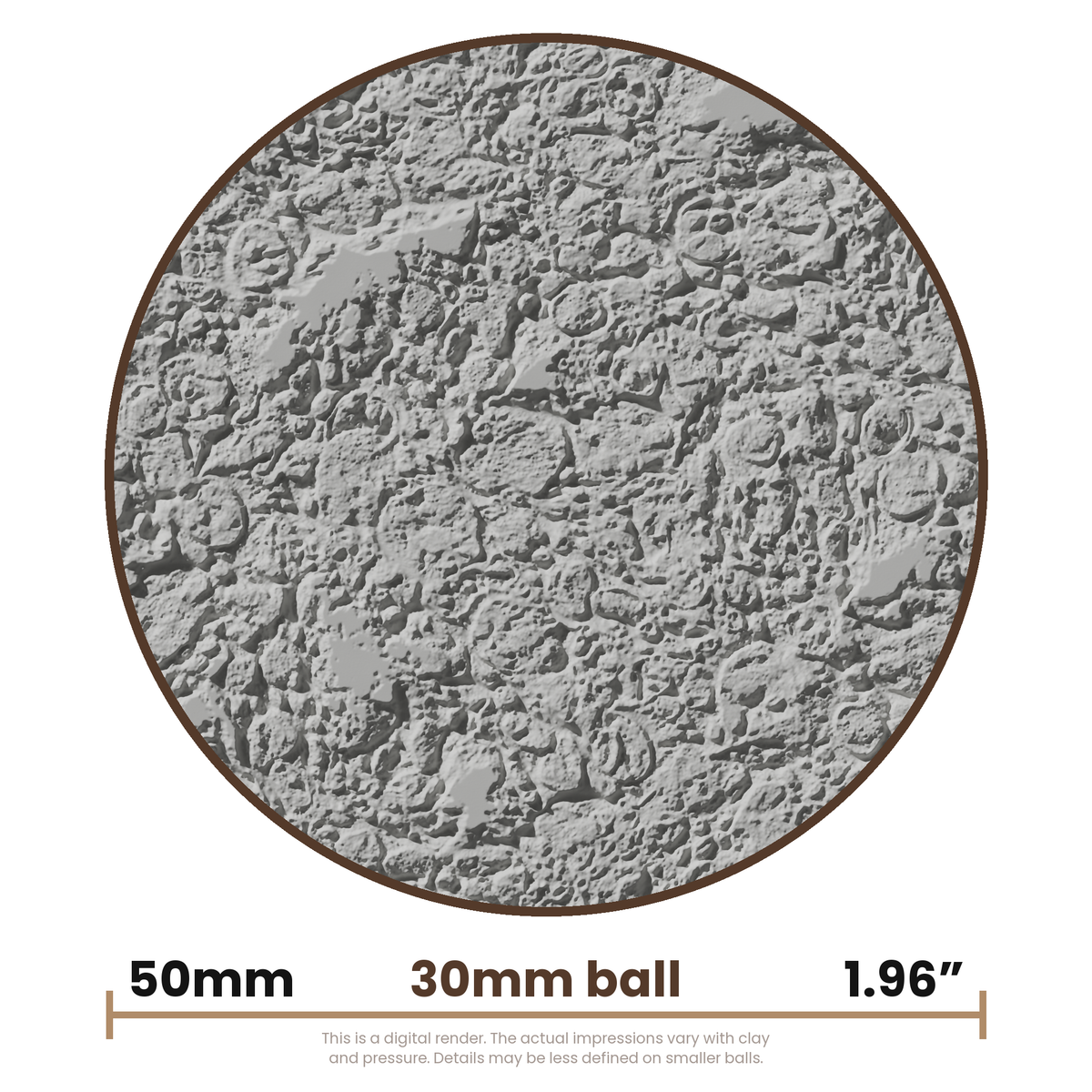 Texture Ball | Rocks Texture - Style 01 - Ceramind® Tools