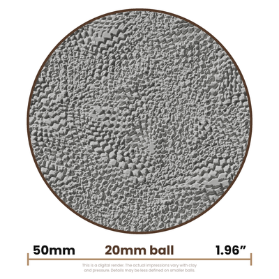 Texture Ball | Scales Texture - Style 01 - Ceramind® Tools