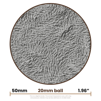 Texture Ball | Skin Pores Texture - Style 02 - Ceramind® Tools