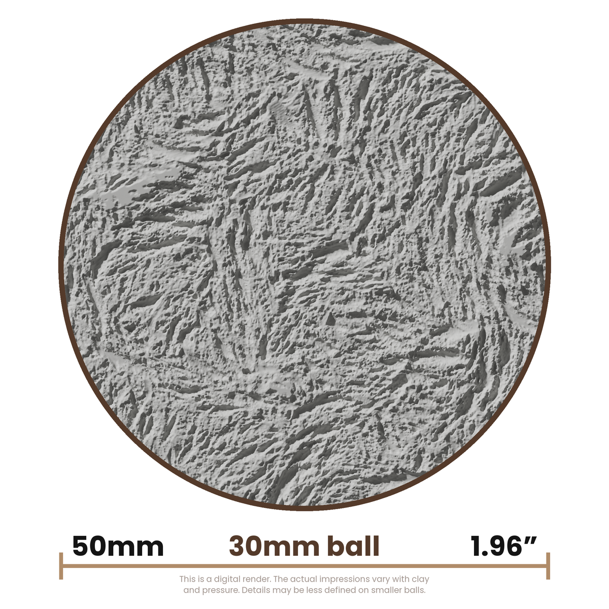 Texture Ball | Skin Pores Texture - Style 02 - Ceramind® Tools