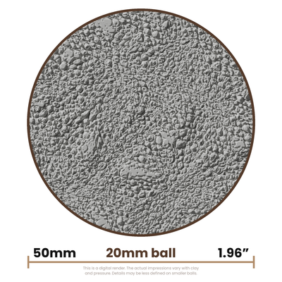 Texture Ball | Toad Skin Texture - Style 01 - Ceramind® Tools