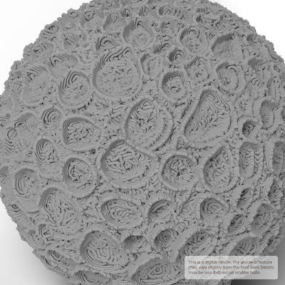 Texture Ball | Toad Skin Texture - Style 01 - Ceramind® Tools