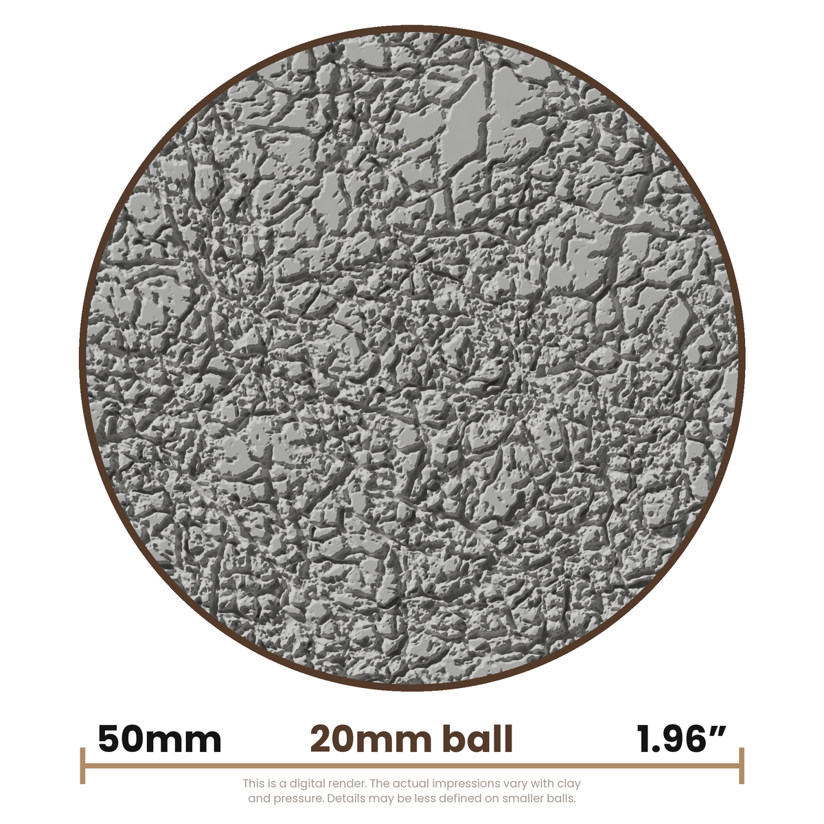 Texture Ball | Coral Texture - Style 03 - Ceramind® Tools