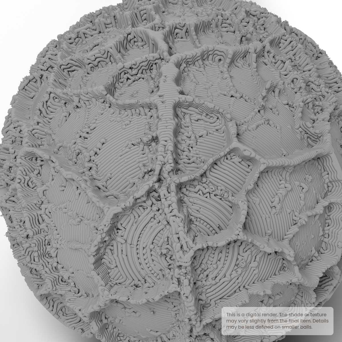 Texture Ball | Coral Texture - Style 03 - Ceramind® Tools