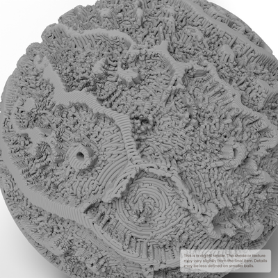 Texture Ball | Coral Texture - Style 04 - Ceramind® Tools