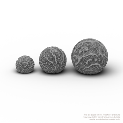 Texture Ball | Coral Texture - Style 04 - Ceramind® Tools