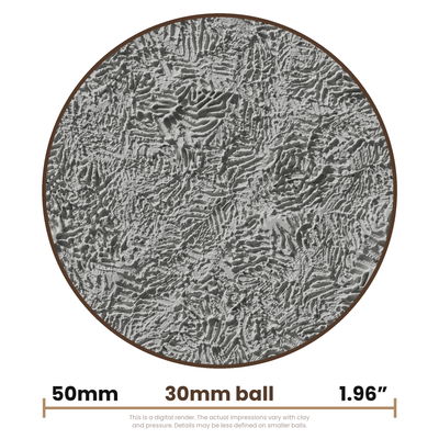 Texture Ball | Abstract Leaves Texture - Style 01 - Ceramind® Tools